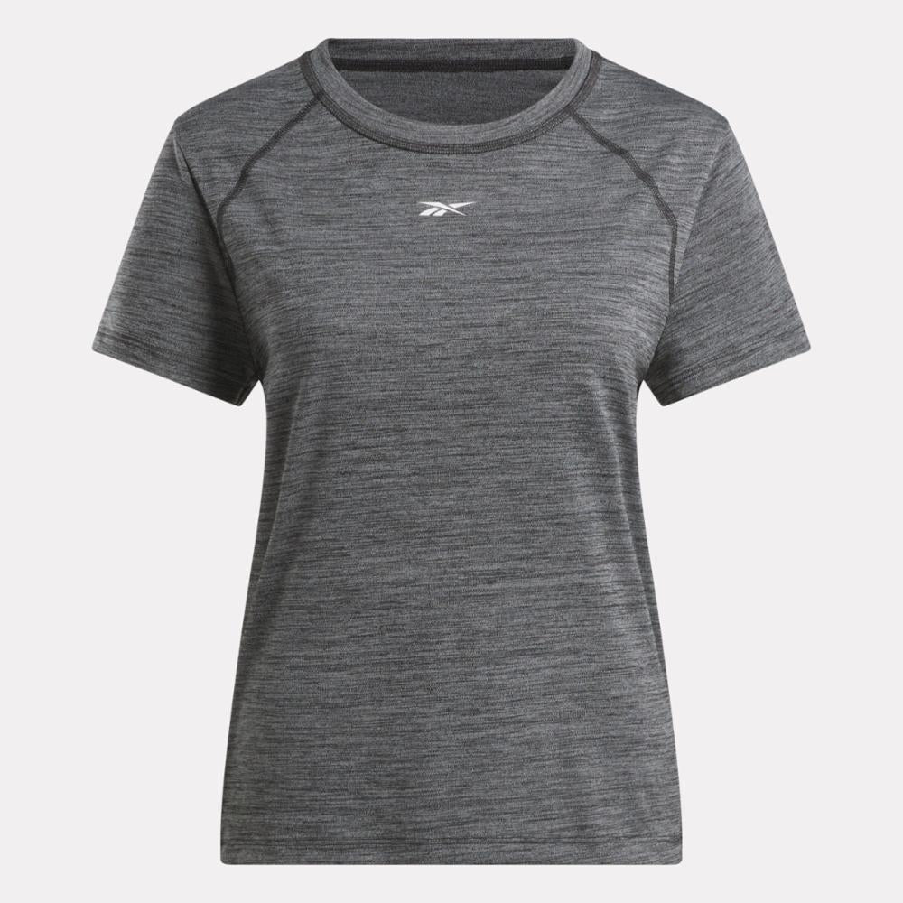 Reebok Apparel  Women's Id Train Tee Reebok Training App Women Black Reg