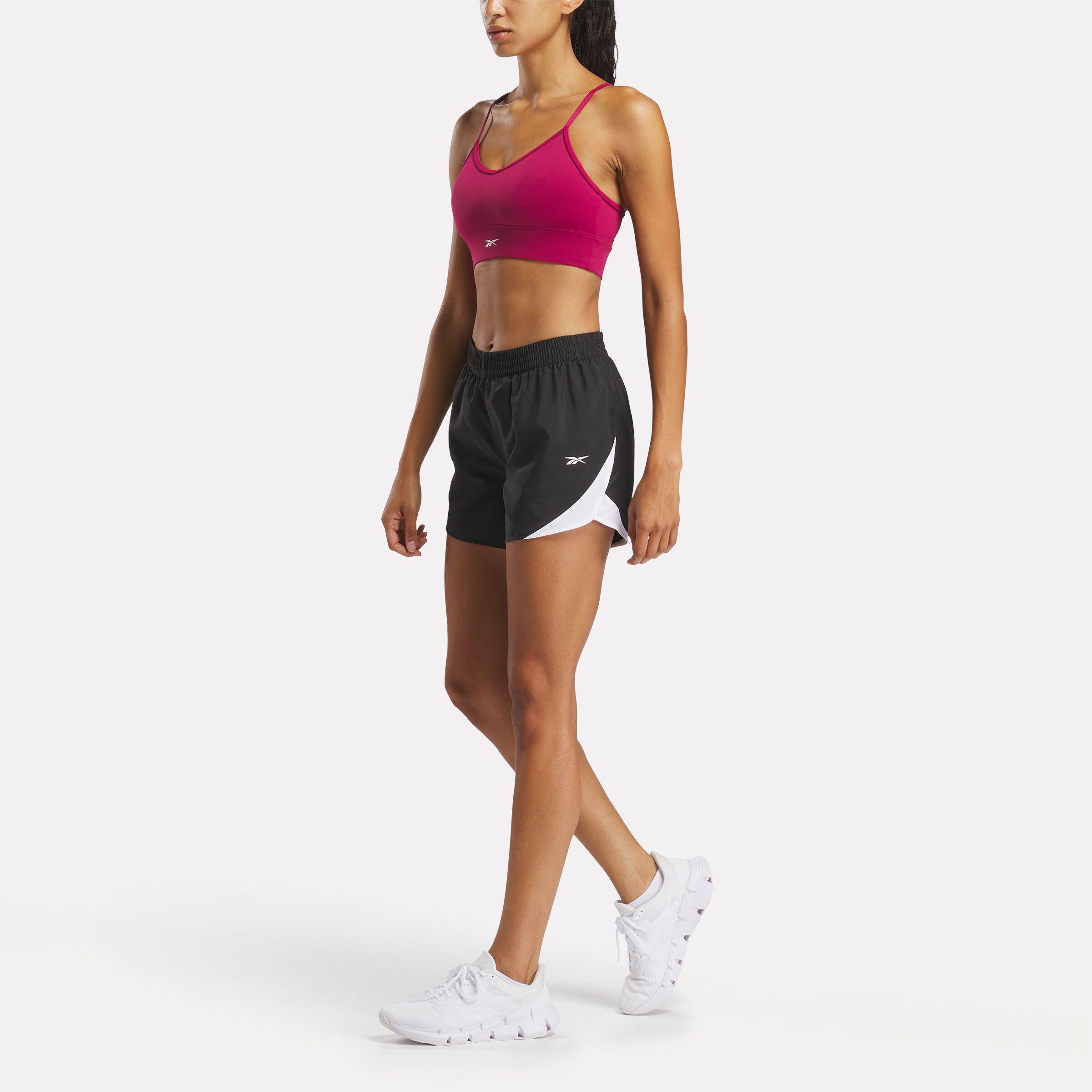 Reebok Apparel  Women's Id Train Woven Short Reebok Training App Women Black Reg