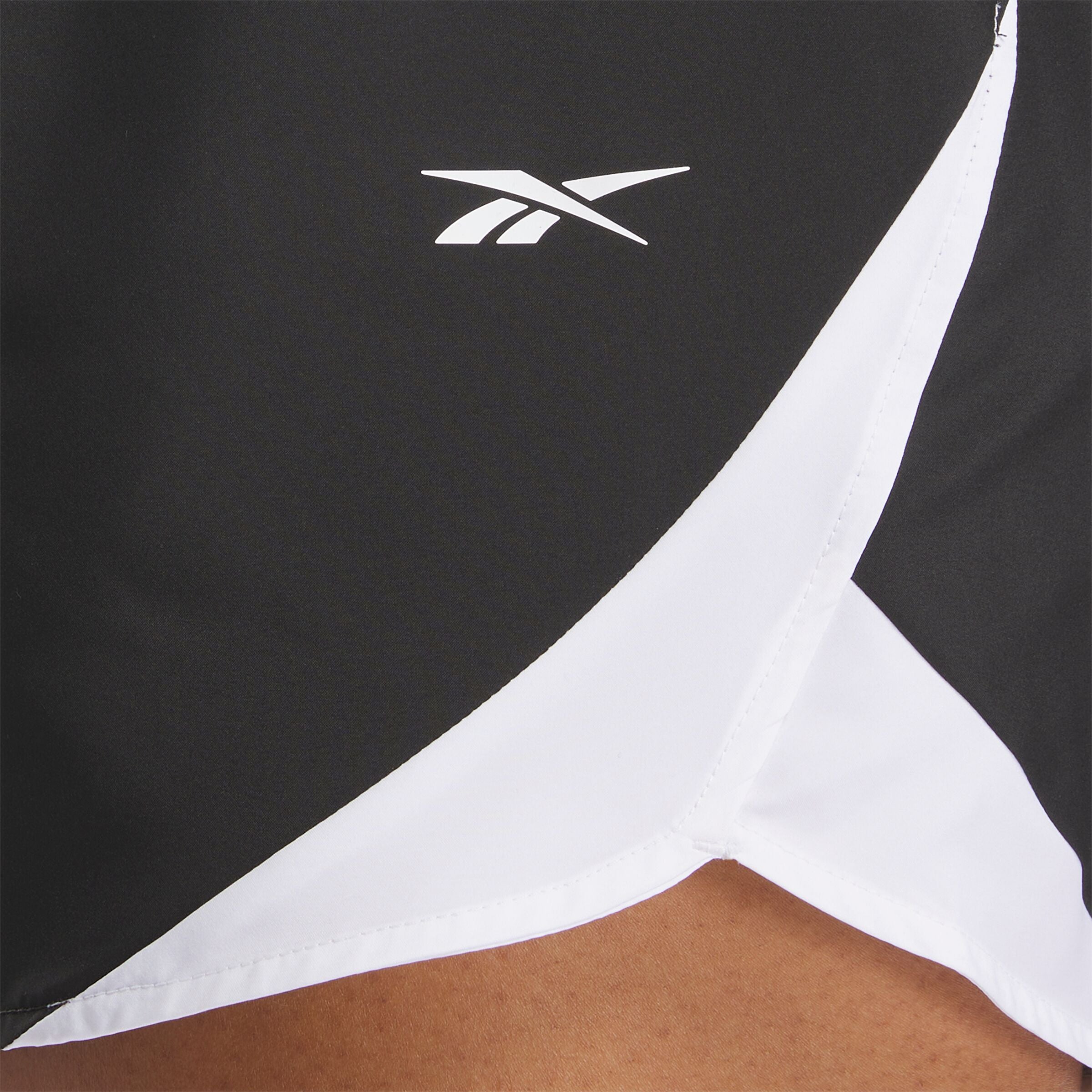 Reebok Women's Id Train Woven Short  In Night Black REG