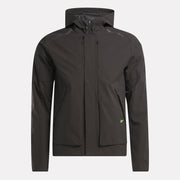 Reebok Apparel  Men's Rbk Lab Tech Jacket Reebok Training App Men Black Reg