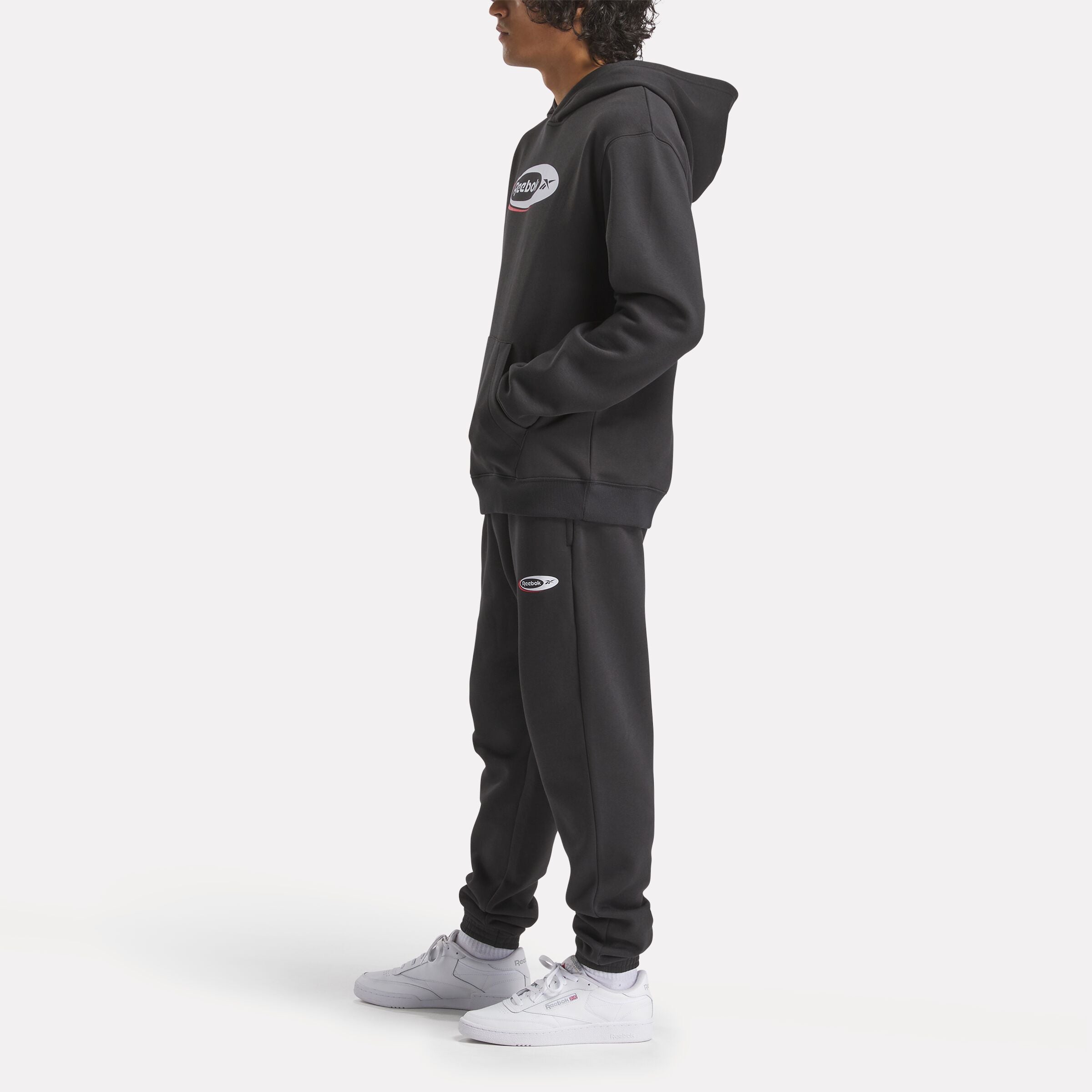 Reebok Men's Ri Brand Proud Hoodie  In Black REG