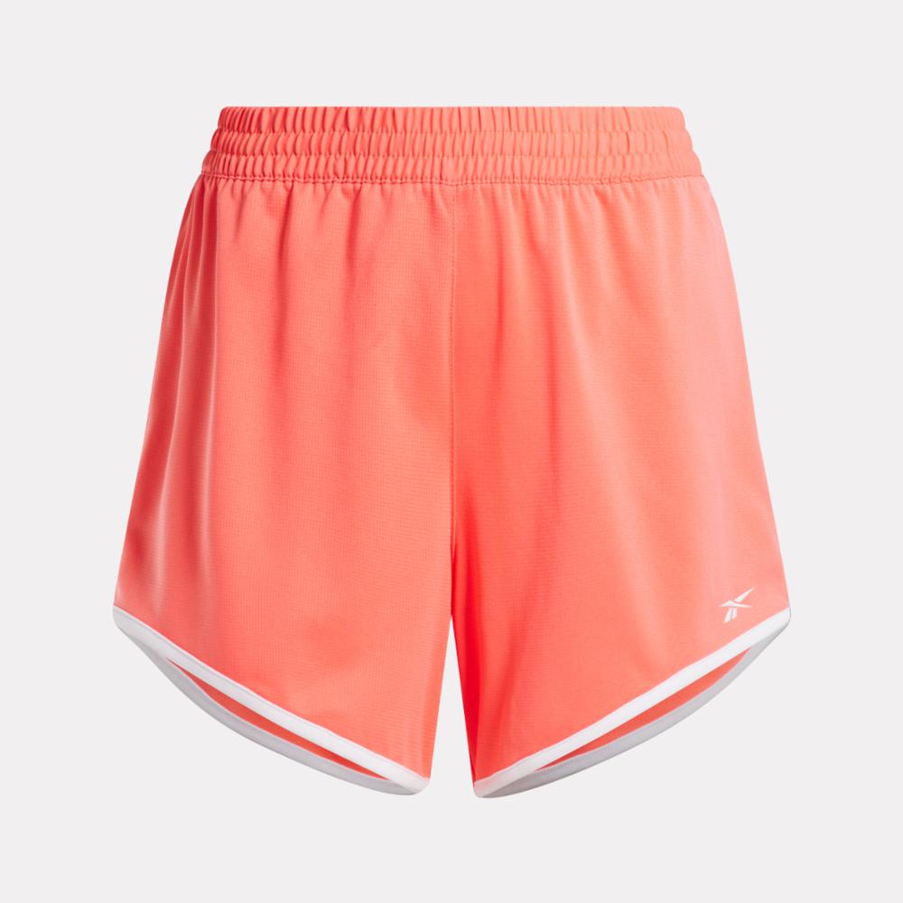 Reebok Apparel  Women's Id Train Knit Short Reebok Training App Women Orange Reg