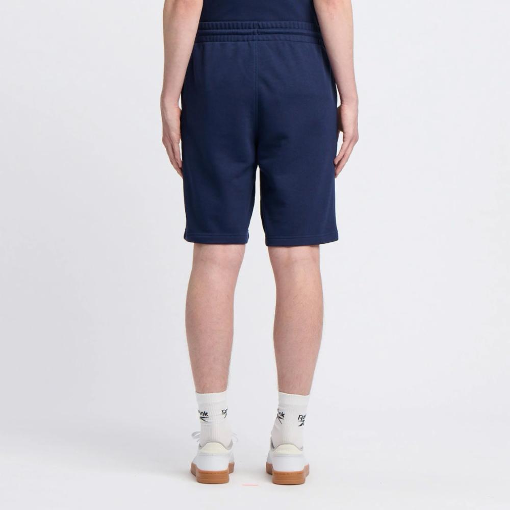 Reebok Apparel  Men's Reebok Identity Small Logo Ft Short Reebok Training App Men Blue Reg