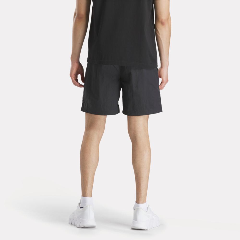 Reebok Apparel  Men's Cl F Fr Vector Woven Short Reebok Training App Men Black Reg