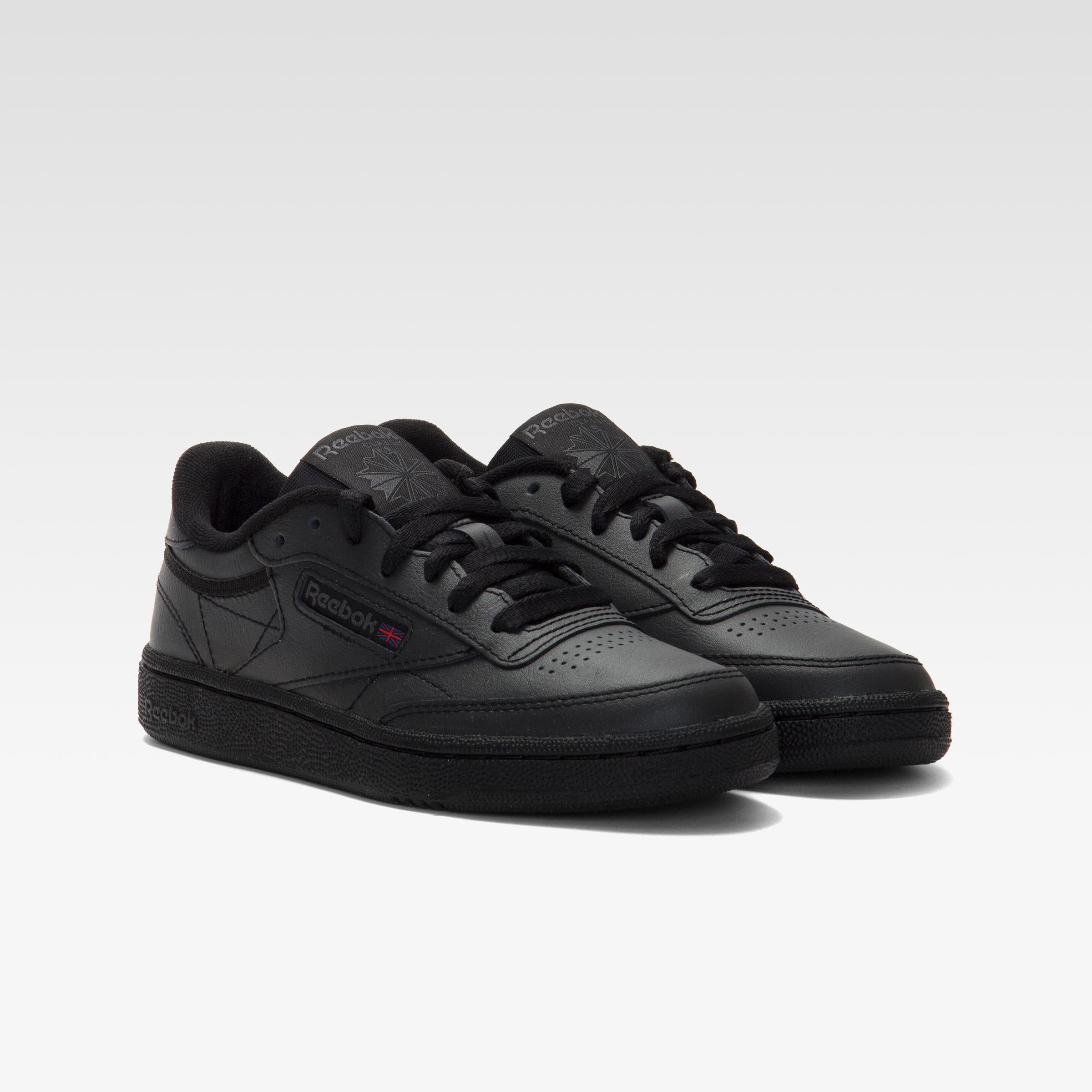 Chaussures Reebok Club C 85 pour femmes, Reebok Classics FTW, noires, taille M