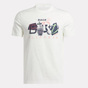 Reebok Apparel  Men's Gs Golf Bird Flipper Tee Reebok Classics App Men White Reg