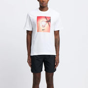 Reebok Apparel  Men's Gs Basketball Sun Stare Tee Reebok Classics App Men White Reg