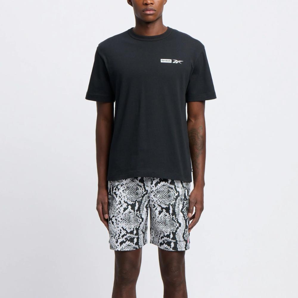 Reebok Apparel  Men's Gs Basketball Post Up Tee Reebok Classics App Men Black Reg