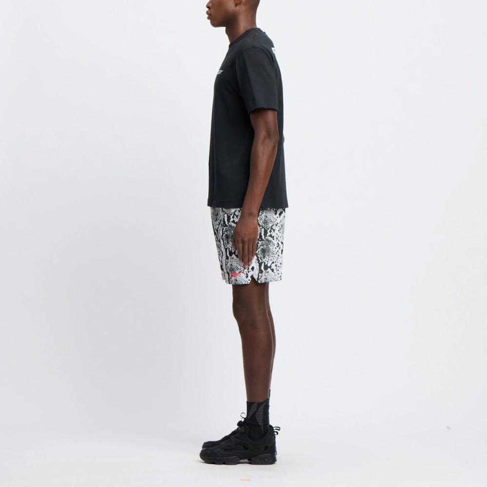 Reebok Apparel  Men's Gs Basketball Post Up Tee Reebok Classics App Men Black Reg