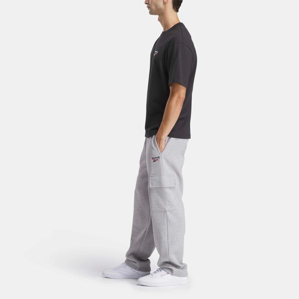 Reebok Apparel  Men's Gs Hs Shaq Logo Tee Reebok Classics App Men Black Reg