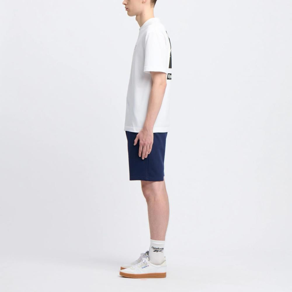 Reebok Apparel  Men's Gs Hs Shaq Logo Tee Reebok Classics App Men White Reg