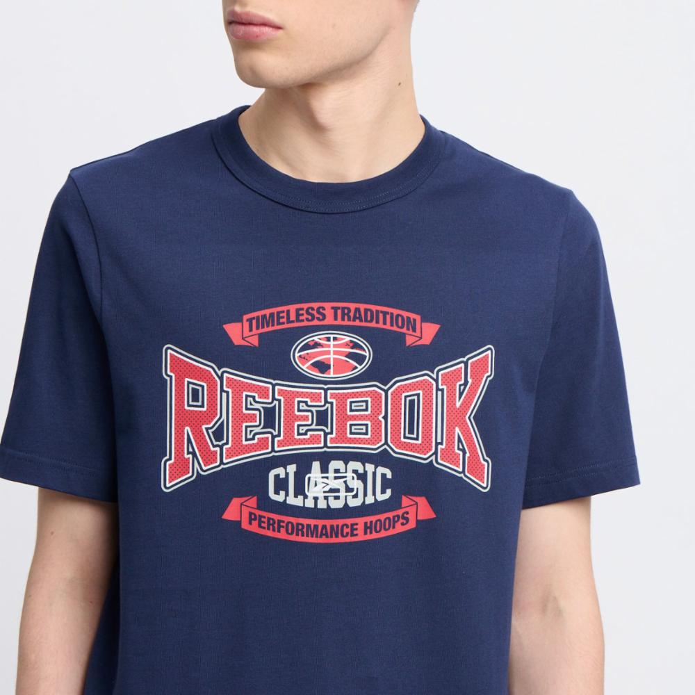 Reebok Apparel  Men's Gs Hs Tradition Tee Reebok Classics App Men Navy Reg
