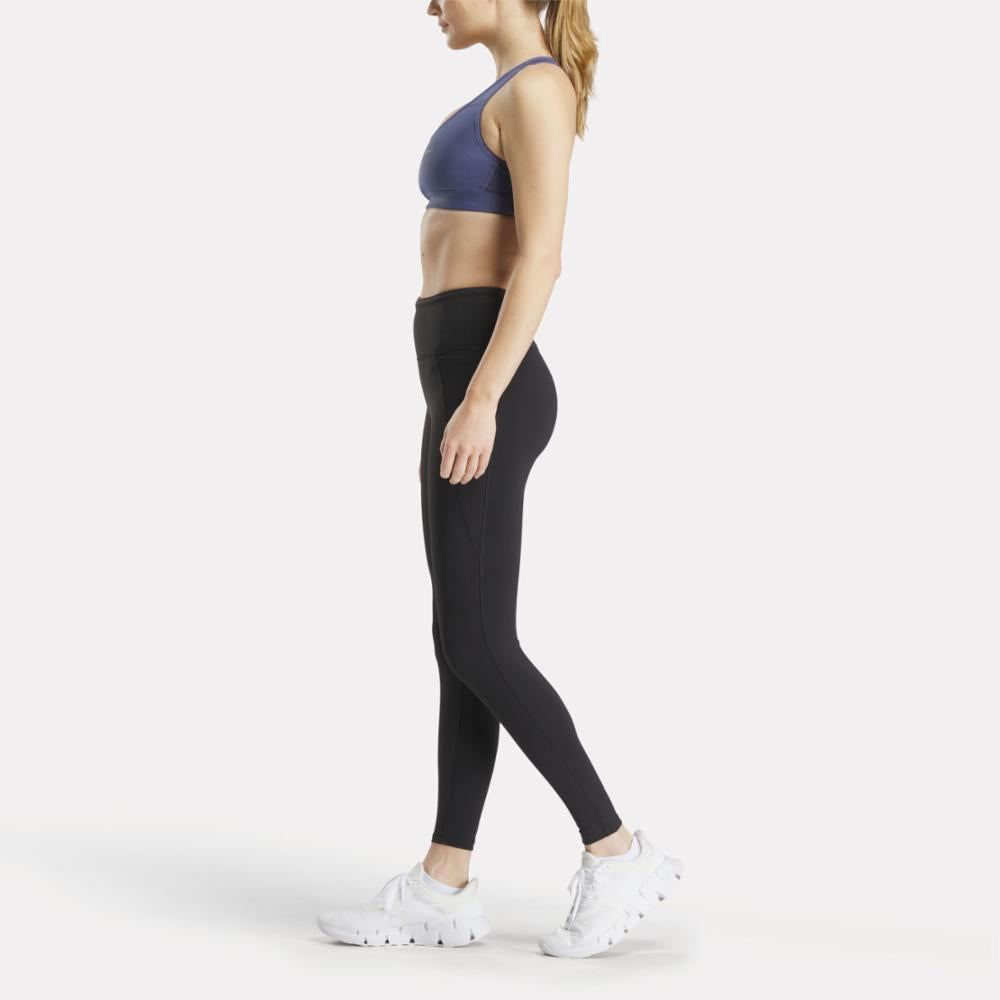 Reebok Apparel  Women's Lux Hr Tight Reebok Training App Women Black Reg
