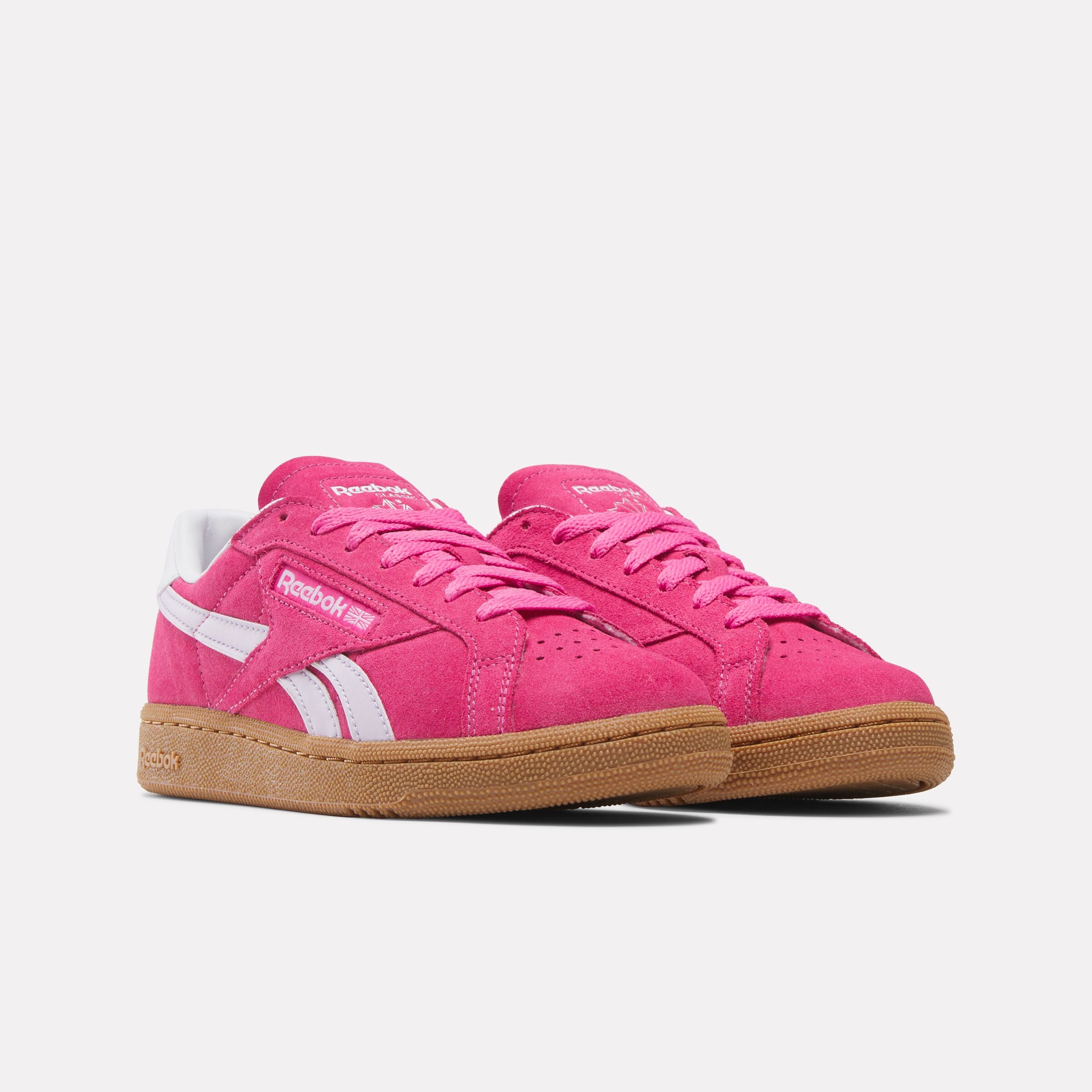 Reebok Women's Club C Grounds Uk  M In Pink/Cream