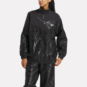 Reebok Women's Bball Off Court Warm Up Jacket  In Black REG