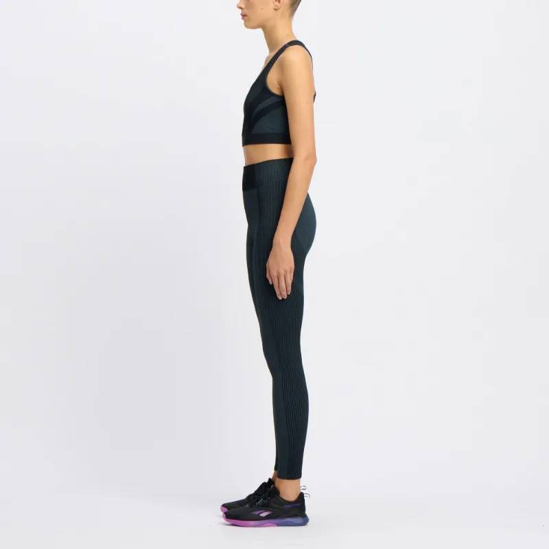 Reebok Women's Rbk Lab Seamless 7/8 Tight  In Black REG