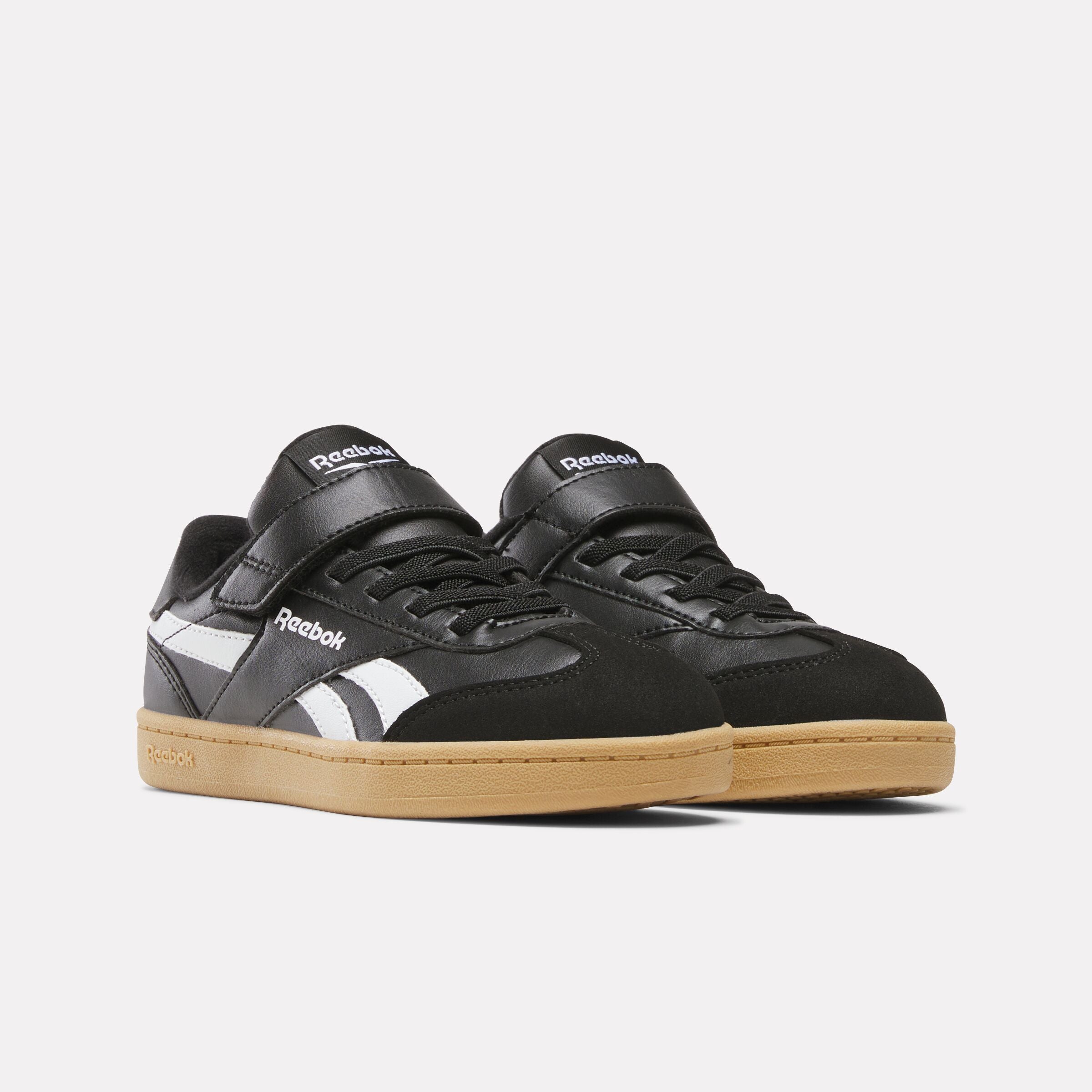 Reebok Kids' Reebok Smash Edge Elastic & Top Strap Child  In Black M