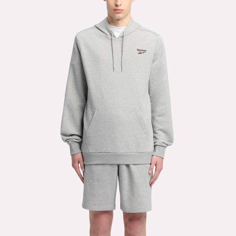 Reebok Men's Reebok Identity Small Logo Ft Hoodie  In Medium REG