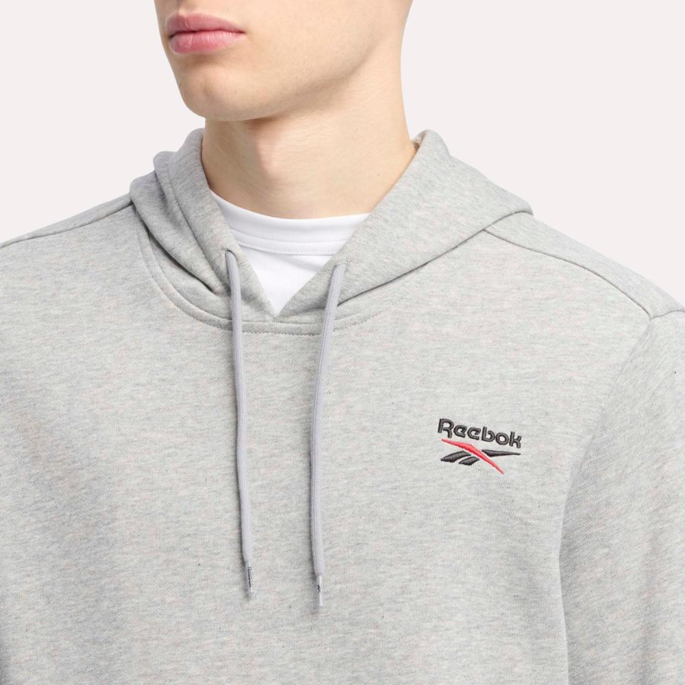 Reebok Men's Reebok Identity Small Logo Ft Hoodie  In Medium REG