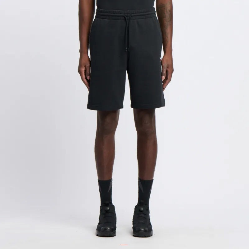 Reebok Apparel  Men's Reebok Identity Small Logo Ft Short Reebok Training App Men Black Reg