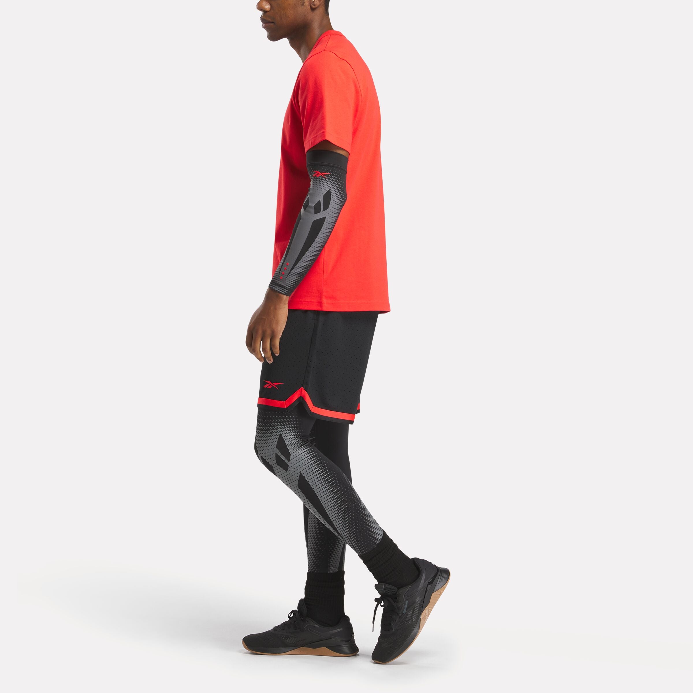 Reebok Men's Ers Perform Sleeve  In Black/Grey REG