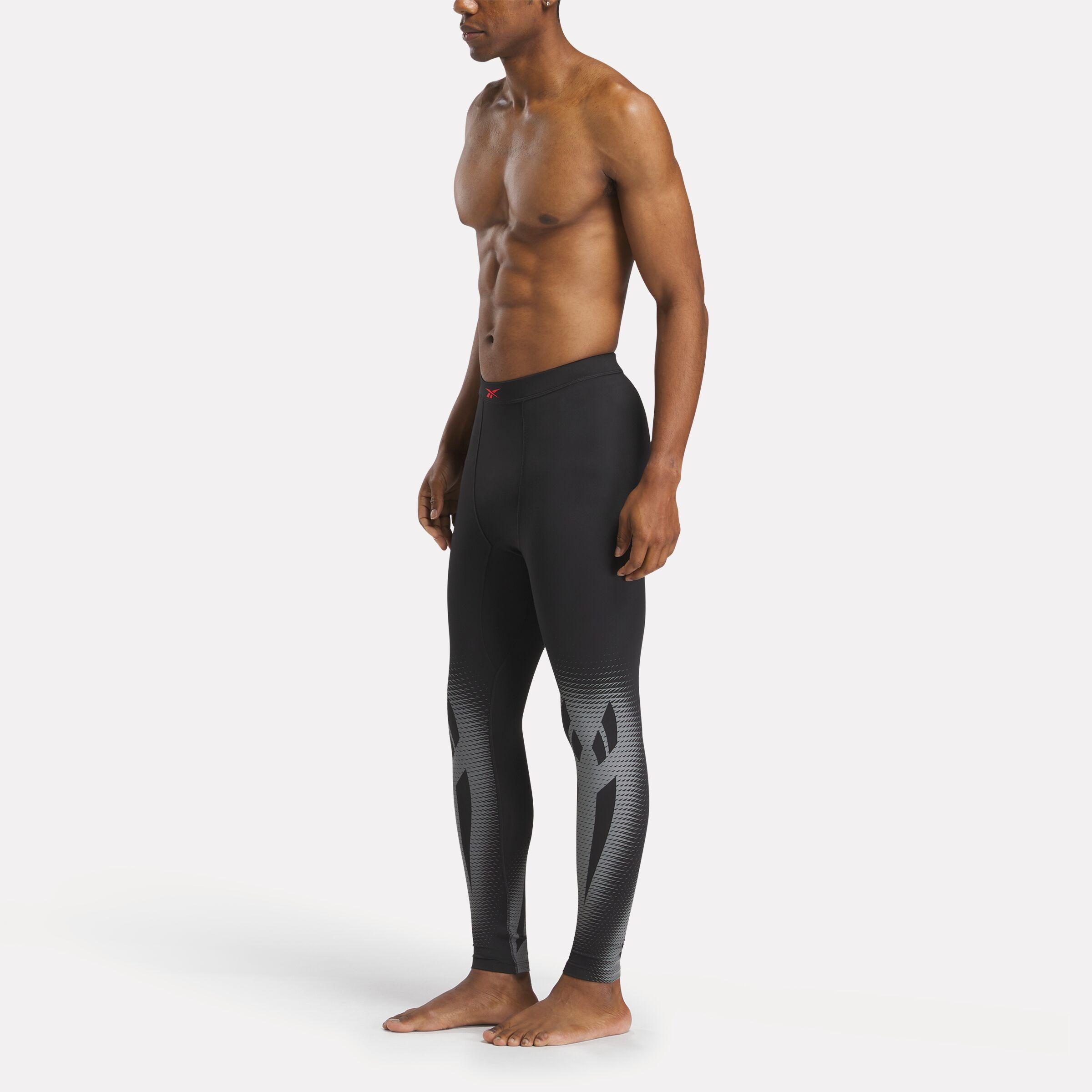 Reebok Apparel  Men's Ers Perform Tight Reebok Training App Men Black Reg