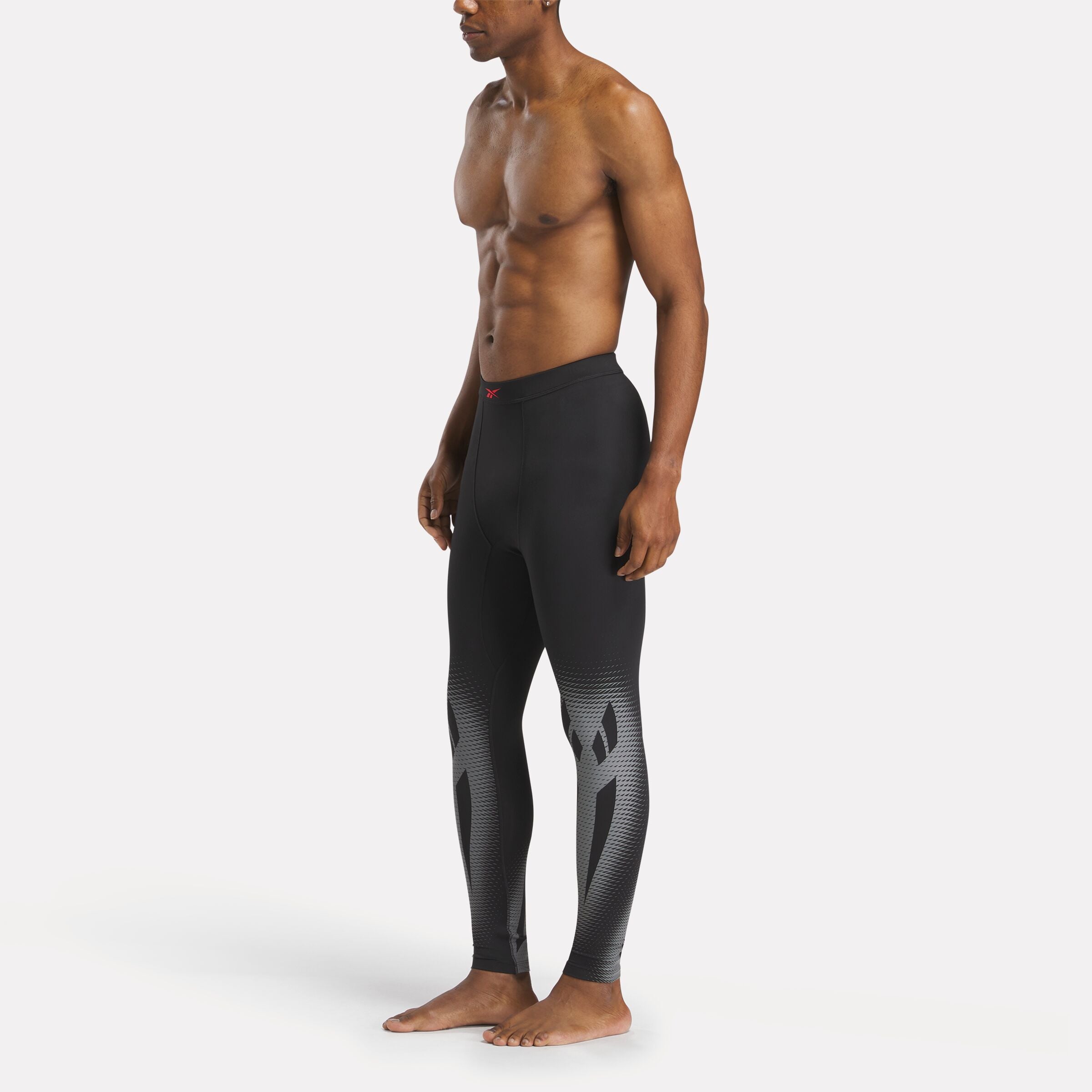 Reebok Men's Ers Perform Tight  In Black/Grey REG