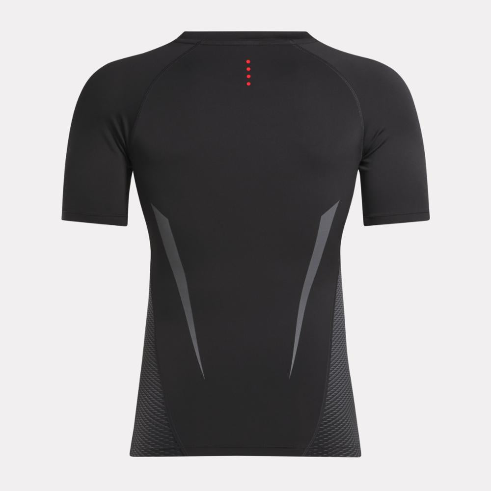Reebok Apparel  Men's Ers Perform Short Sleeve Reebok Training App Men Black Reg