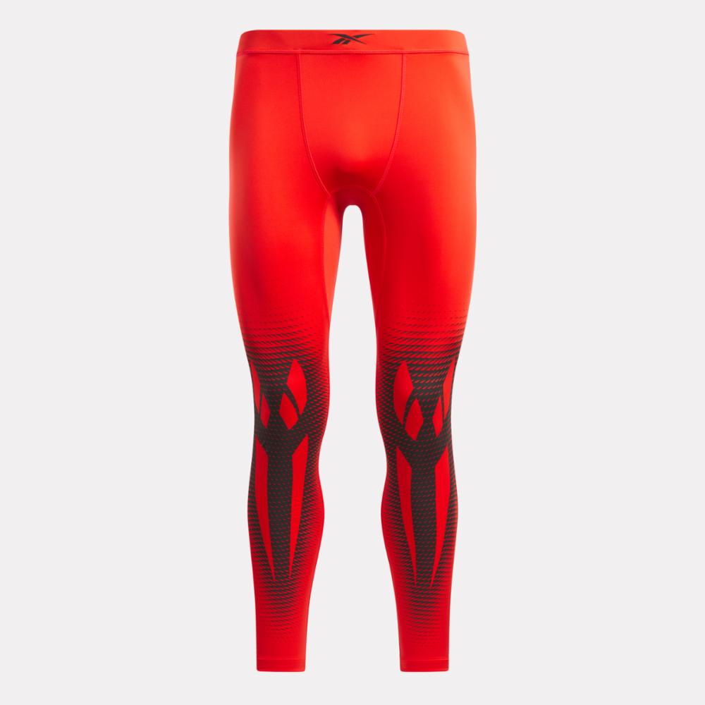Reebok Apparel  Men's Ers Perform Tight Reebok Training App Men Red Reg