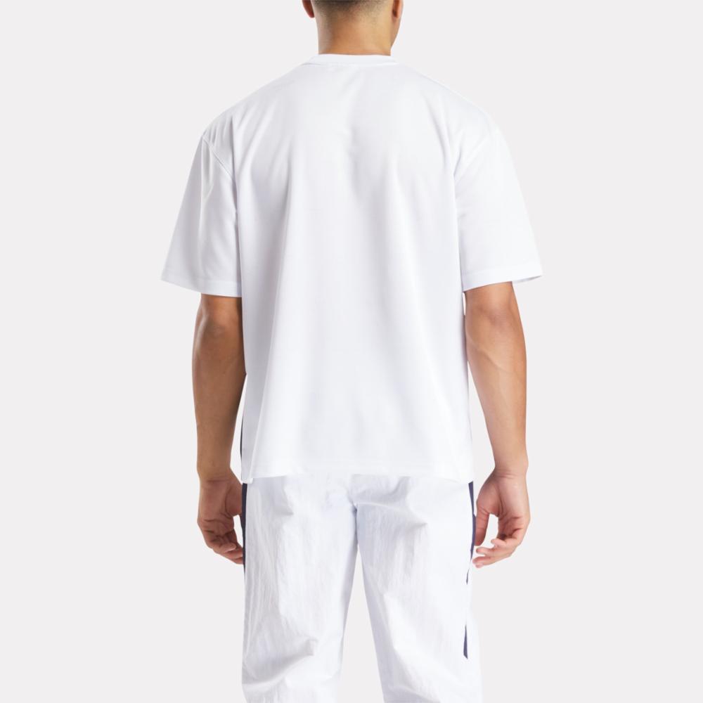 Reebok Apparel  Unisex' Ri Cross Check Jersey Reebok Classics App Men White Reg