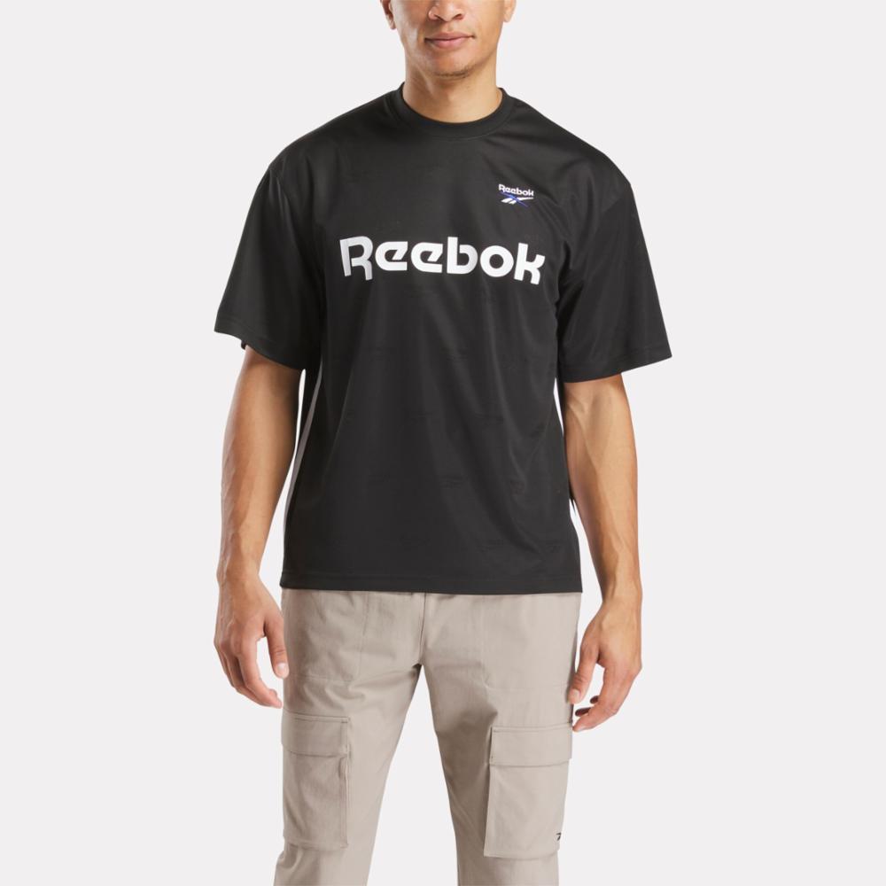 Reebok Apparel  Unisex' Ri Cross Check Jersey Reebok Classics App Men Black Reg