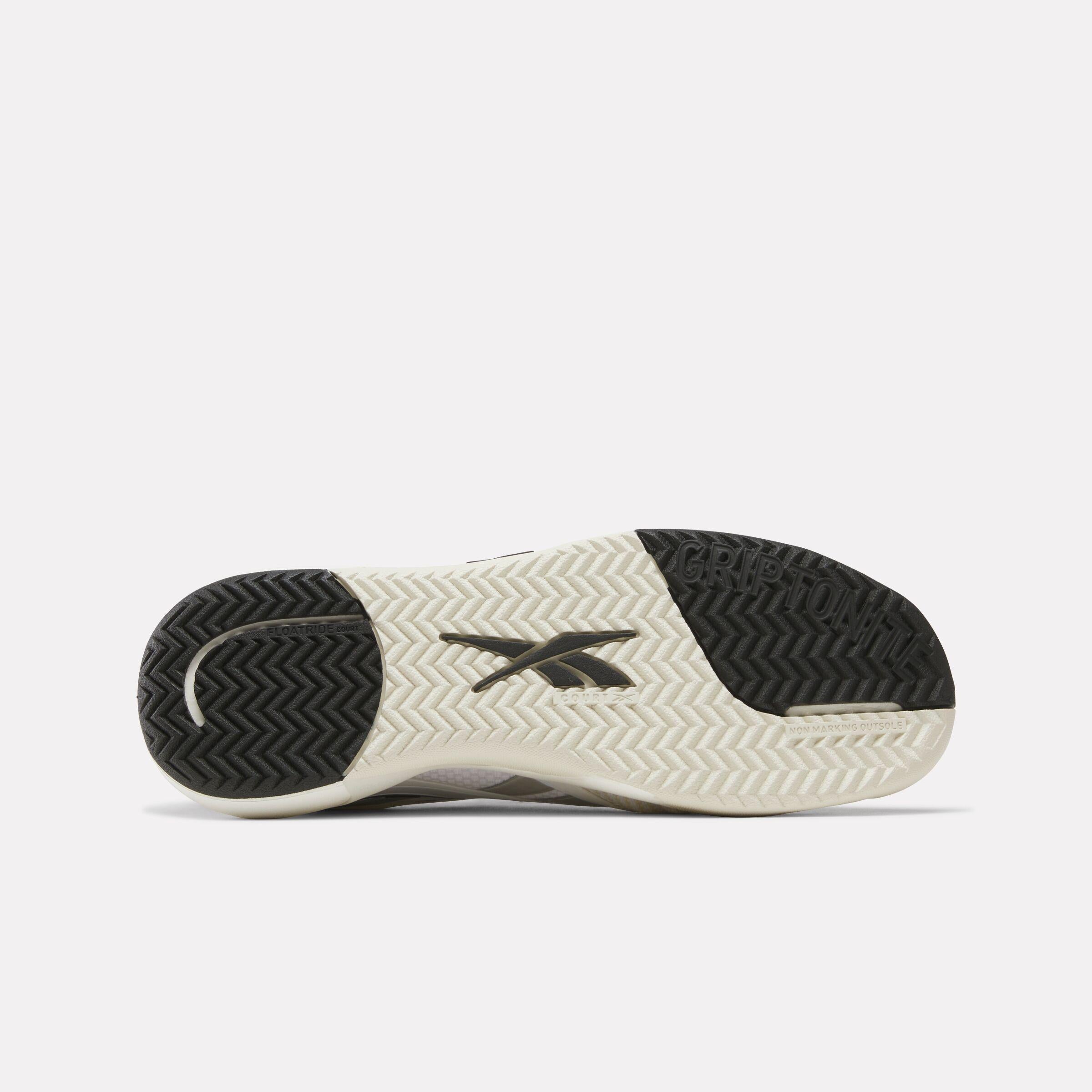 Chaussures Reebok Nano Court unisexes, chaussures d'entraînement Reebok FTW pour hommes, blanches, taille M