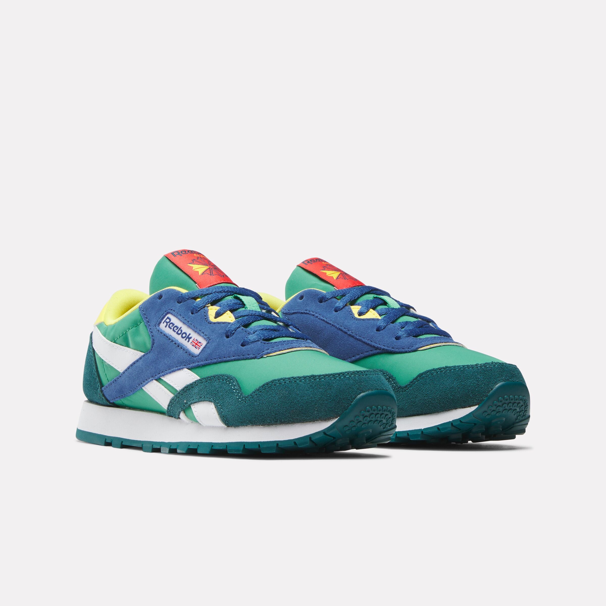 Reebok Kids' Cl Nylon Junior  In Upgradegreen/Retroteal/Twiligh M