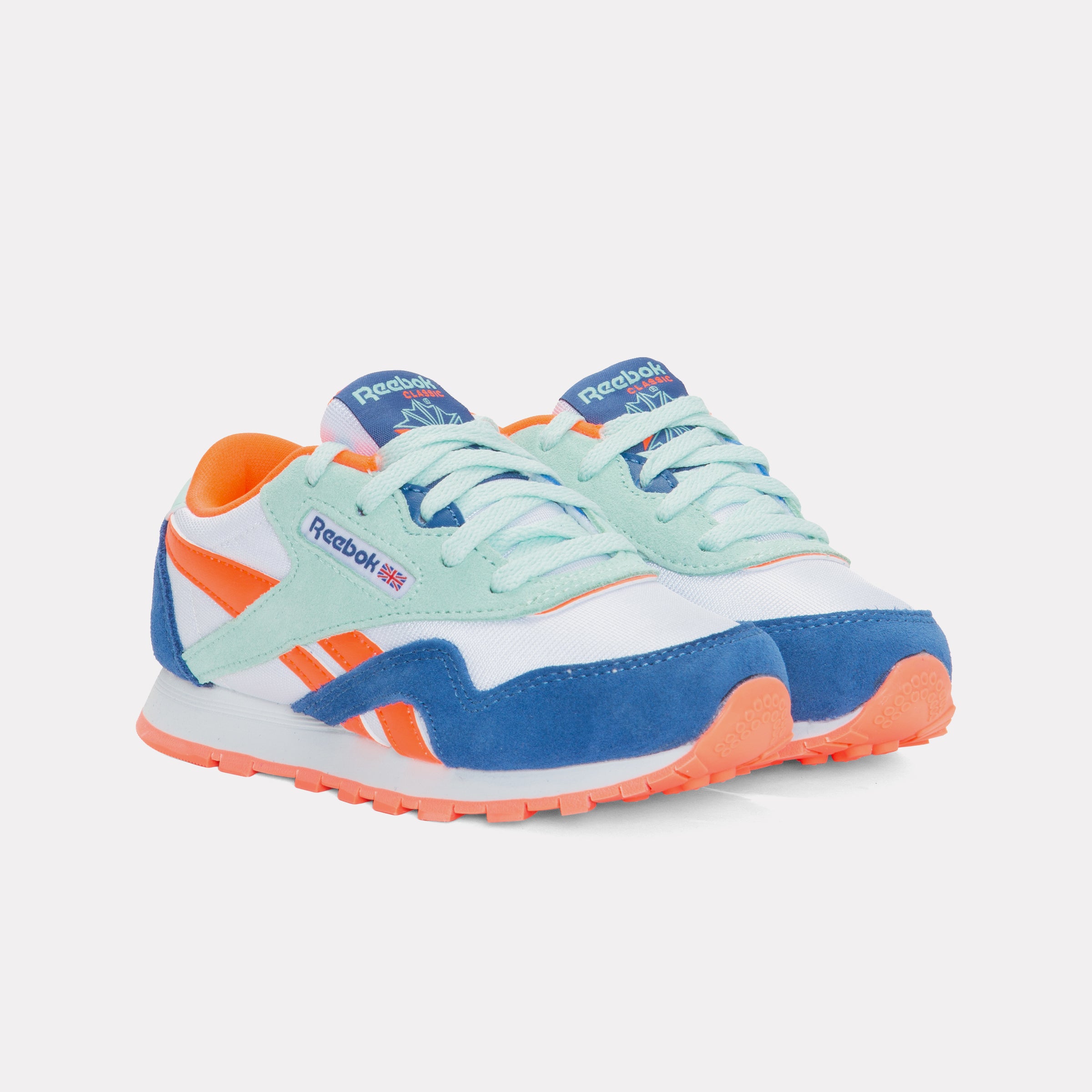 Reebok Kids' Cl Nylon Child  In Twiligihtblue/Ftwrwhite/Flasho M
