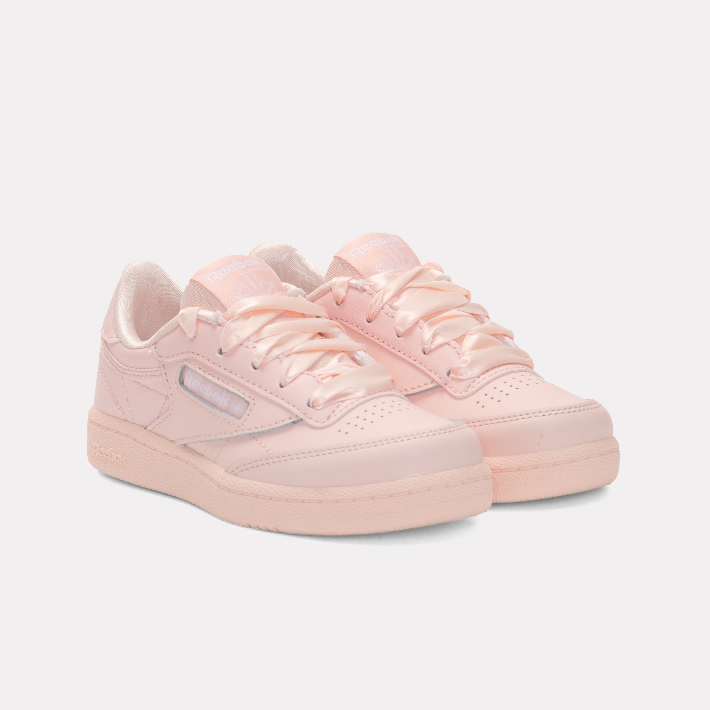 Reebok Girl's' Club C Junior  In Subtle Pink M