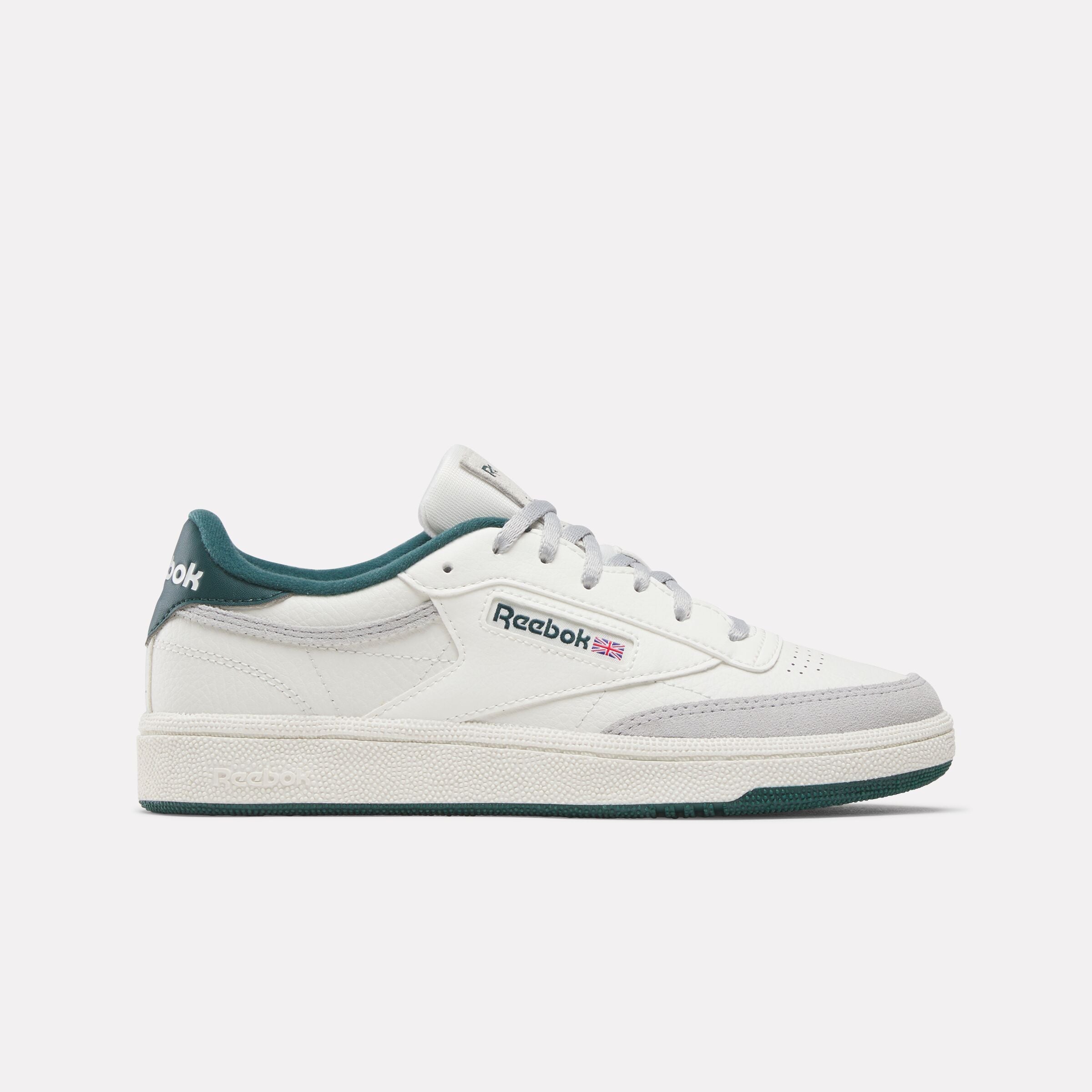 Reebok Kids' Club C Junior  In Chalk/Grey1/Frostgreen M