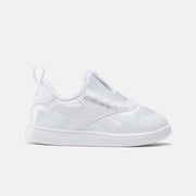 Reebok Girl's' Club C Revenge Slip-On  In White/Silver M
