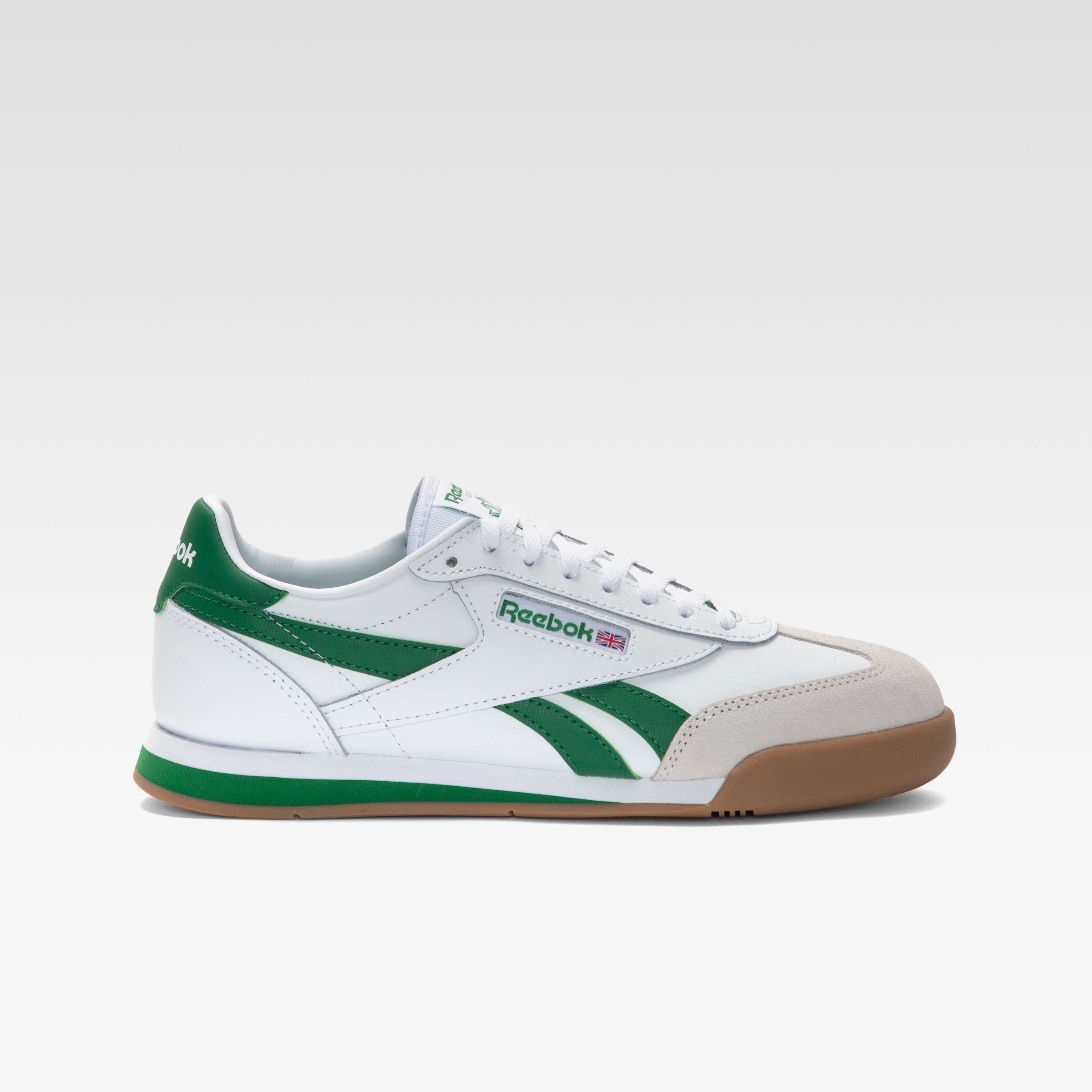 Reebok Unisex' Campio Xt  In White/Glengreen/Rubbergum M