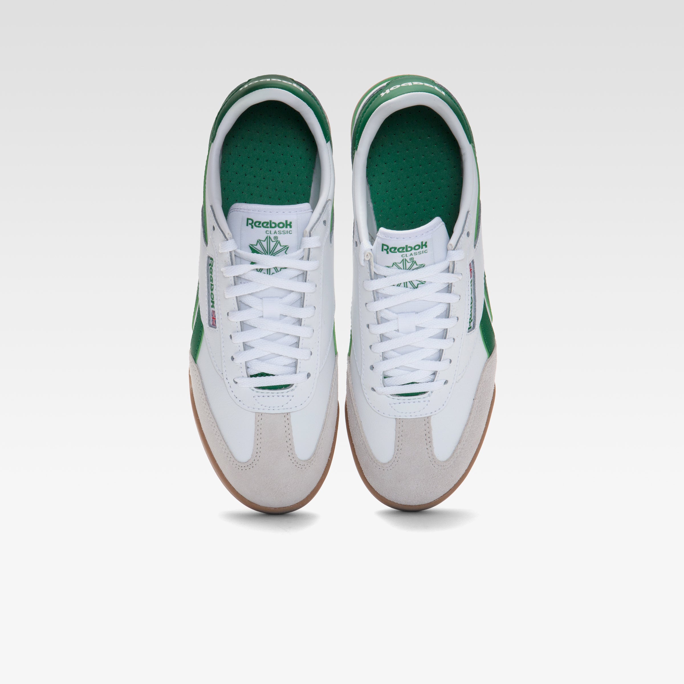 Reebok Unisex' Campio Xt  In White/Glengreen/Rubbergum M