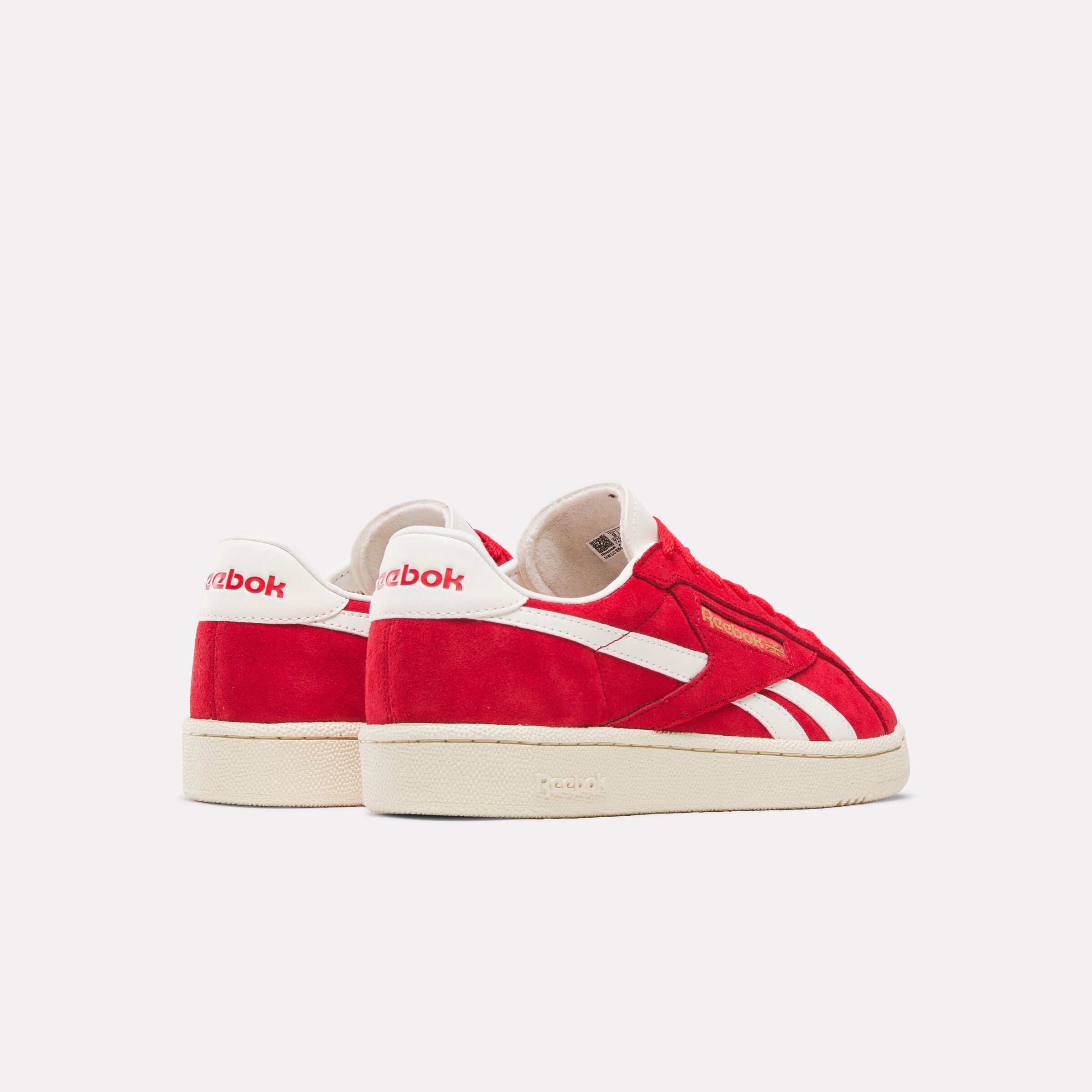 Reebok Unisex' Club C Grounds Uk  In Vector Red Navy M