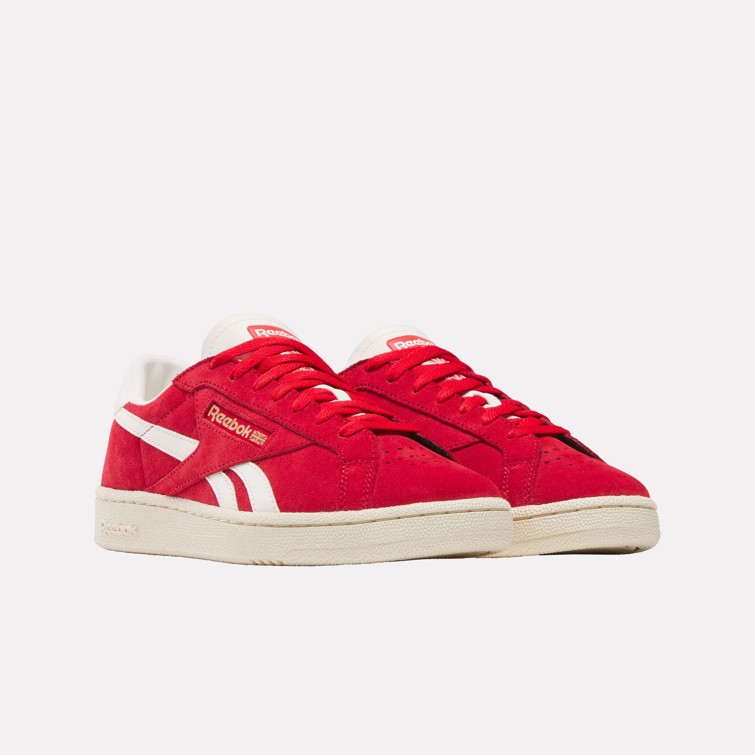 Reebok Unisex' Club C Grounds Uk  In Vector Red Navy M