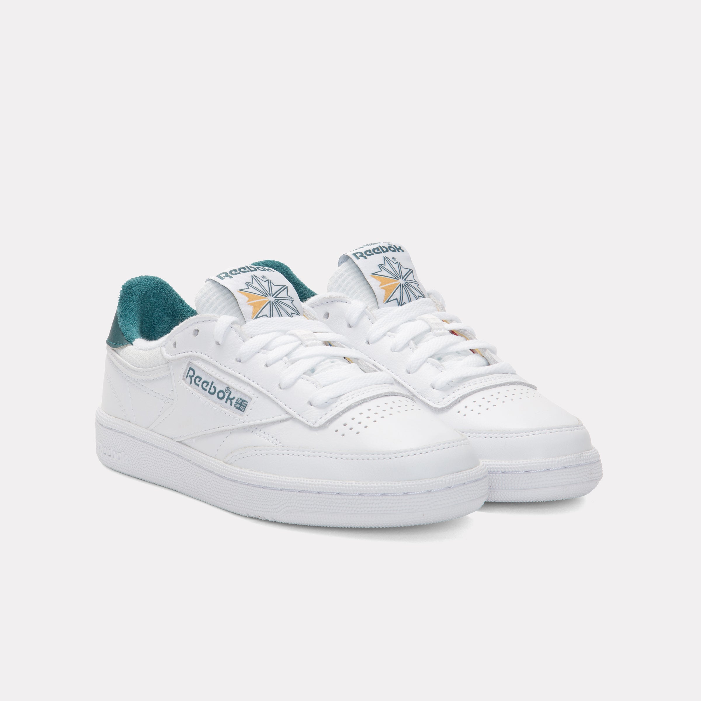 Reebok Women's Club C 85 Vintage  In White/Retroteal/White M