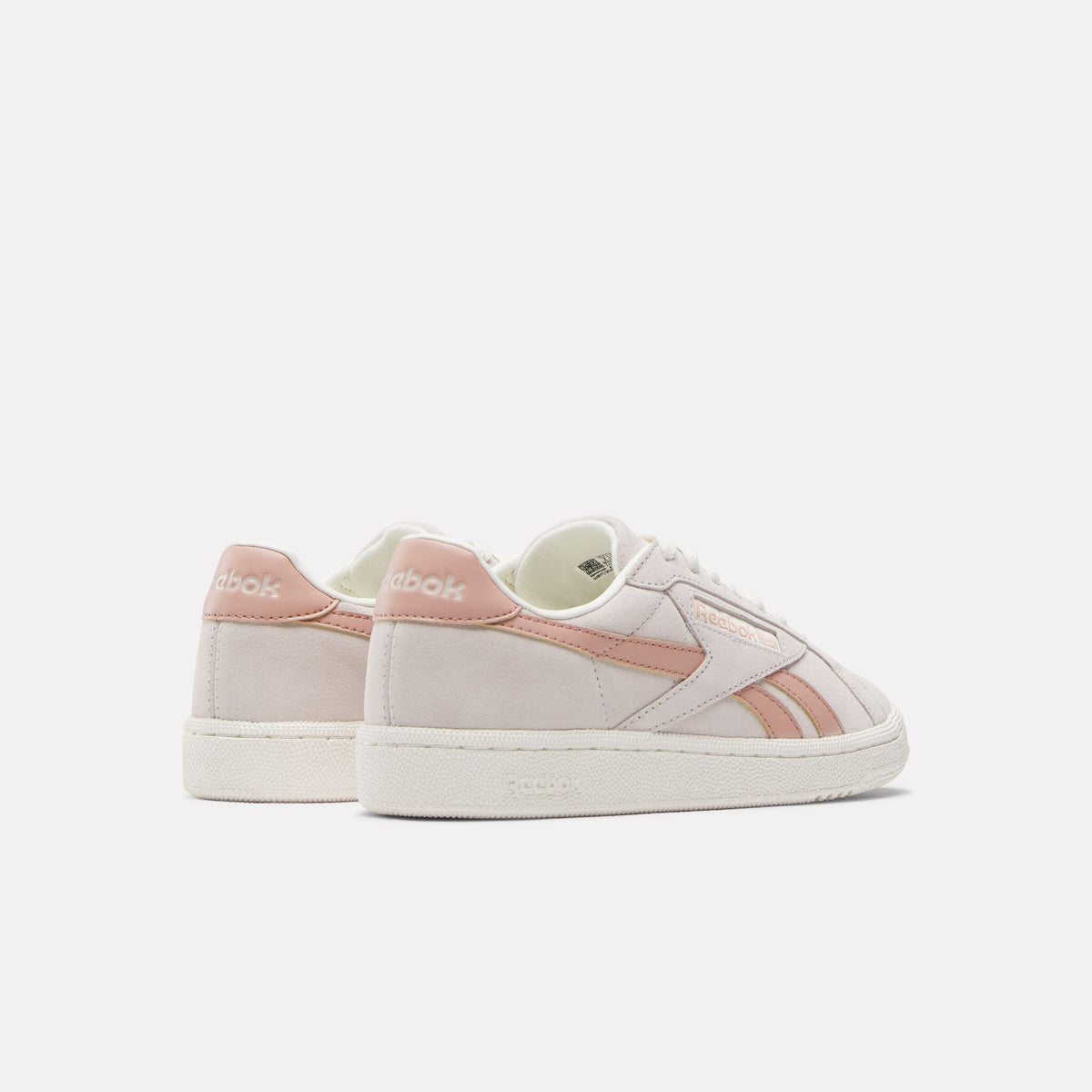 Reebok Women's Club C Grounds Uk  In Luxegrey/Pinkclay/Chalk M