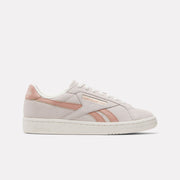 Reebok Women's Club C Grounds Uk  In Luxegrey/Pinkclay/Chalk M