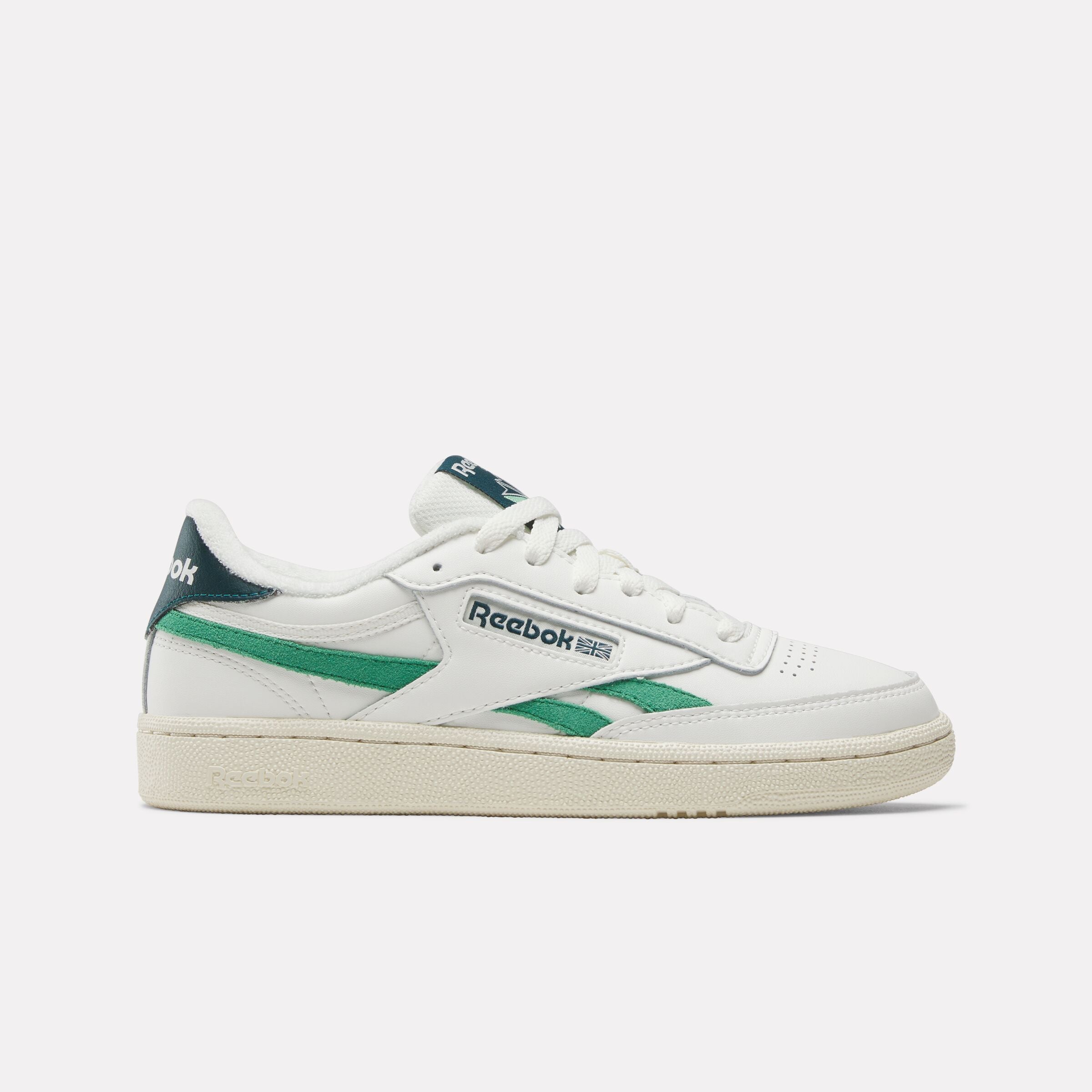 Reebok Women's Club C Revenge  In Chalk/Upgradegreen/Vintagechal M