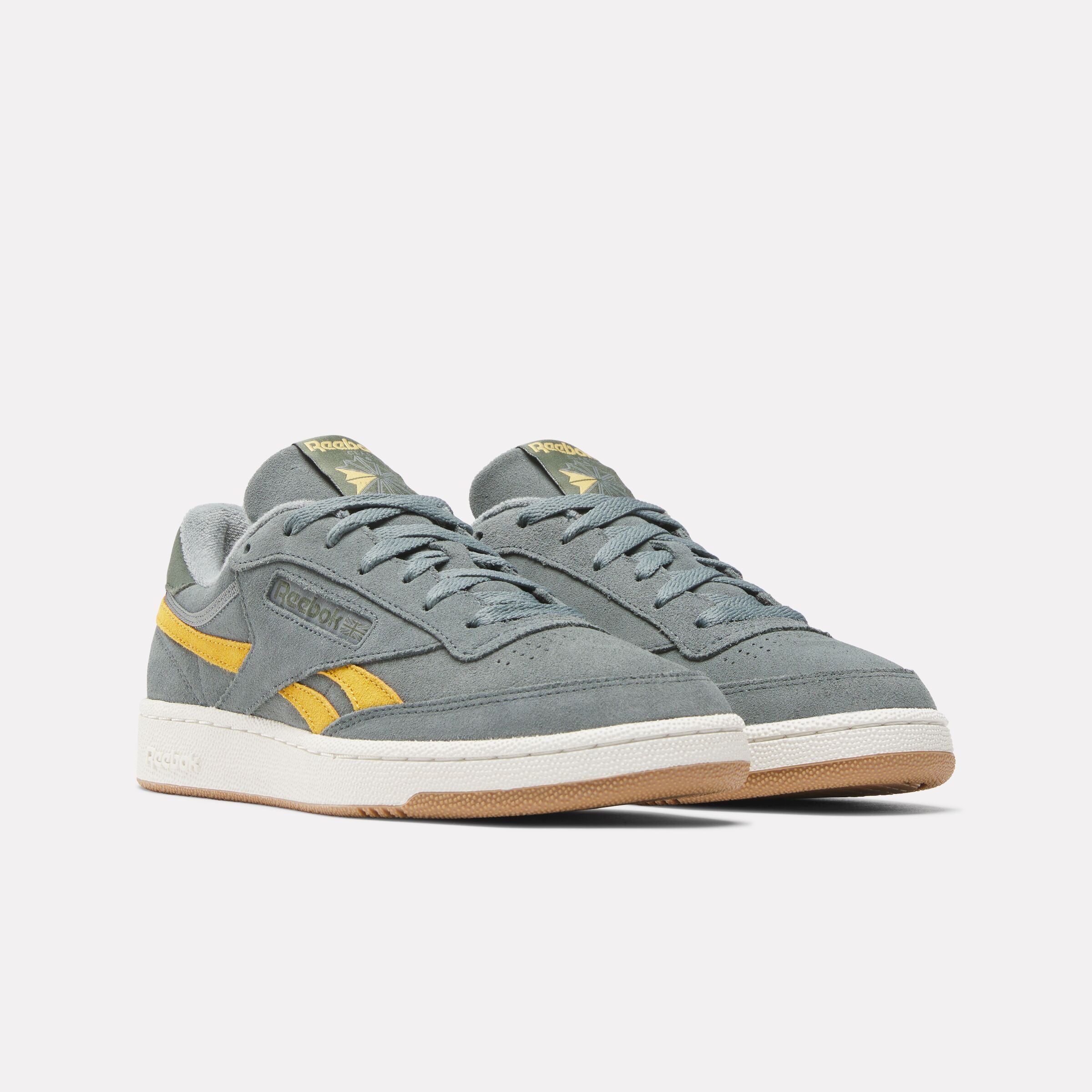 Reebok Unisex' Club C Revenge  In Darkfog/Gritgold/Chalk M