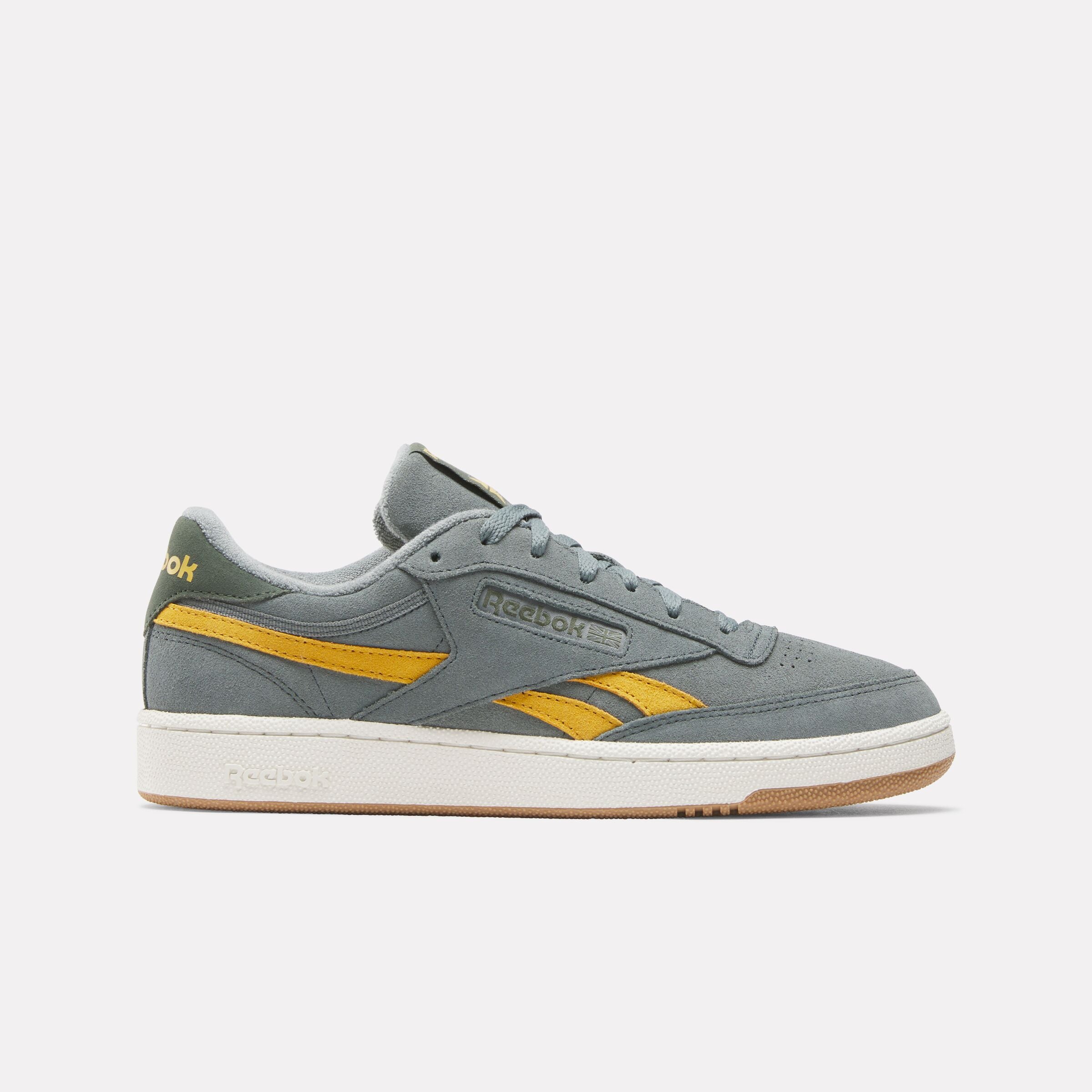 Reebok Unisex' Club C Revenge  In Darkfog/Gritgold/Chalk M