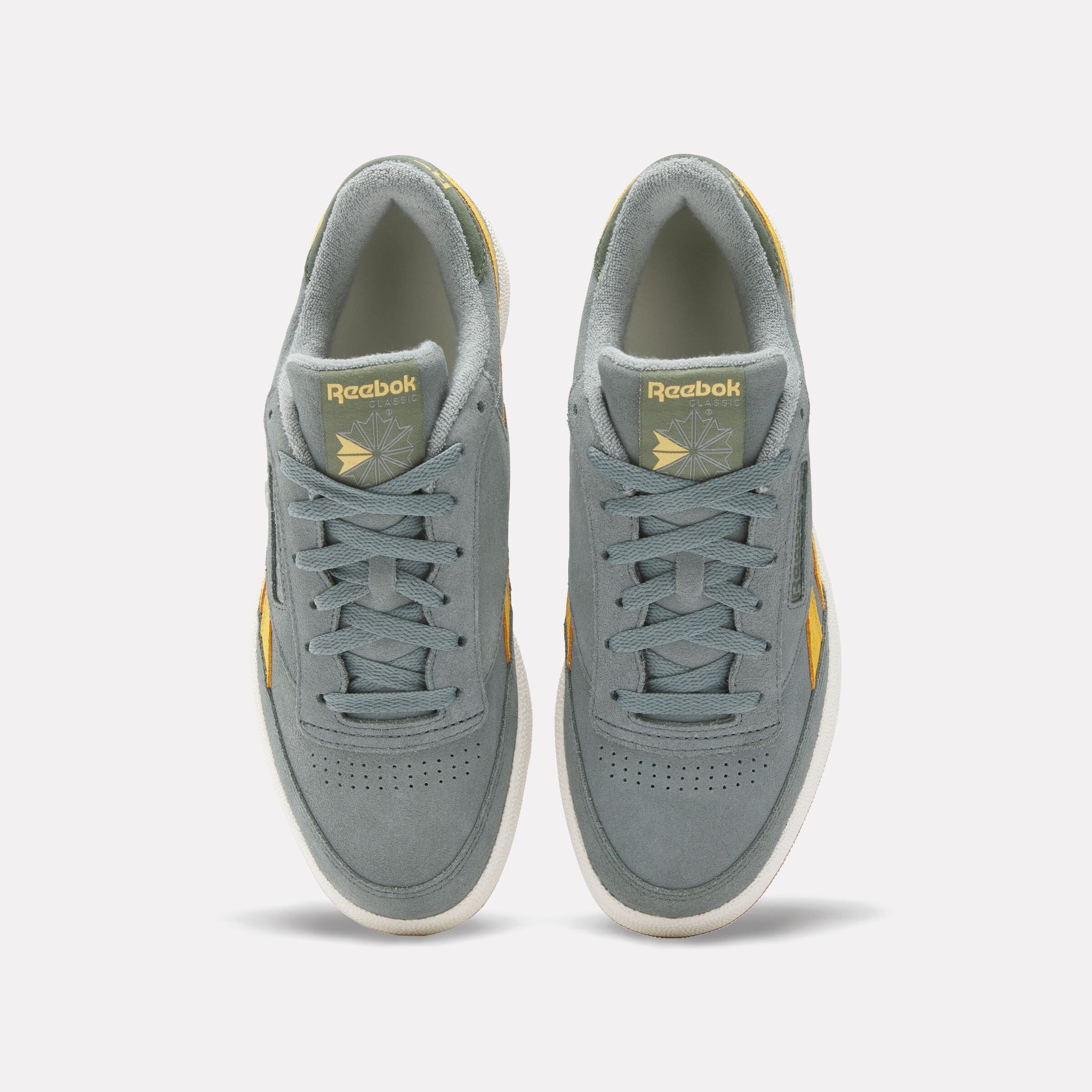 Reebok Unisex' Club C Revenge  In Darkfog/Gritgold/Chalk M