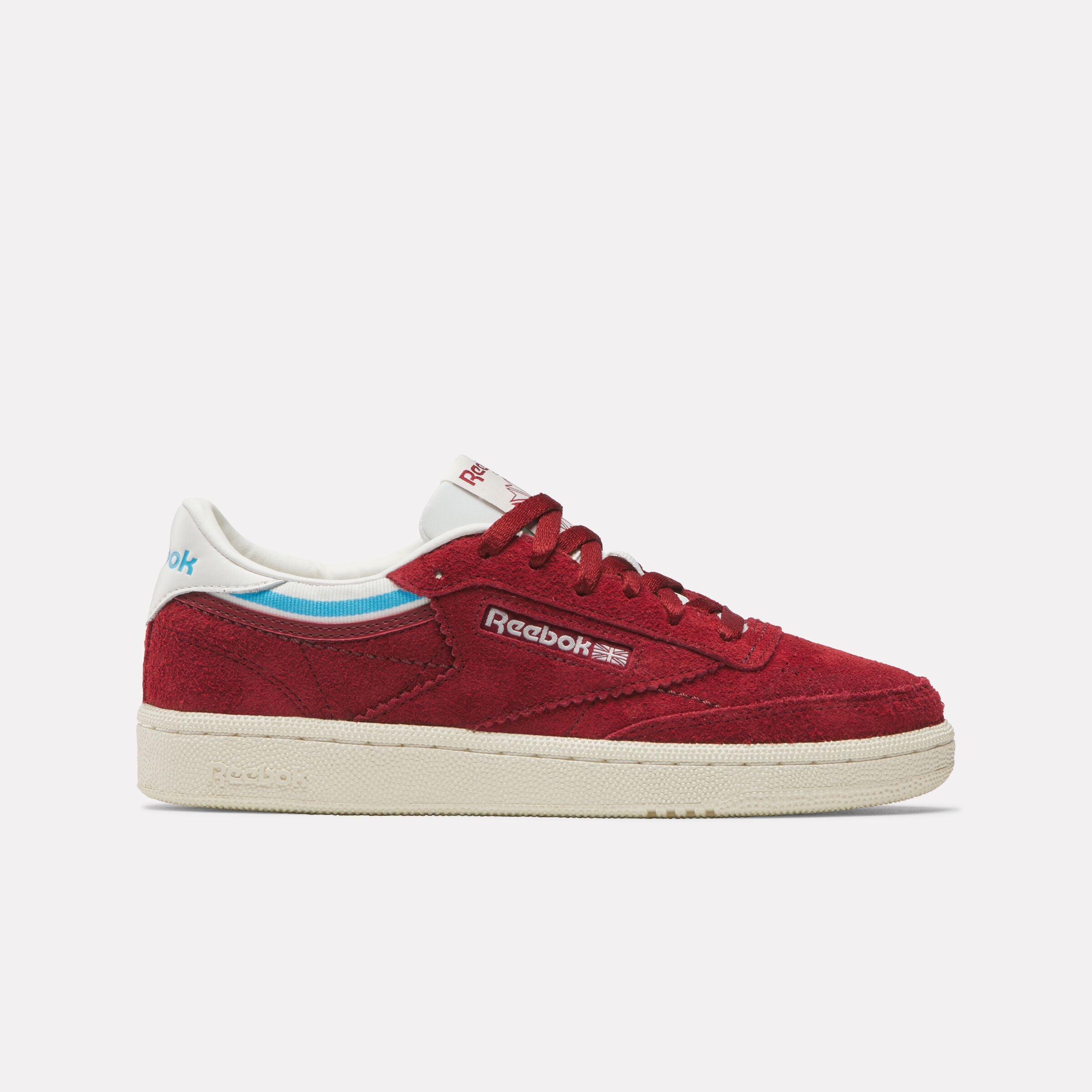 Reebok Women's Club C 85  In Retrored/Chalk/Futurecyan M