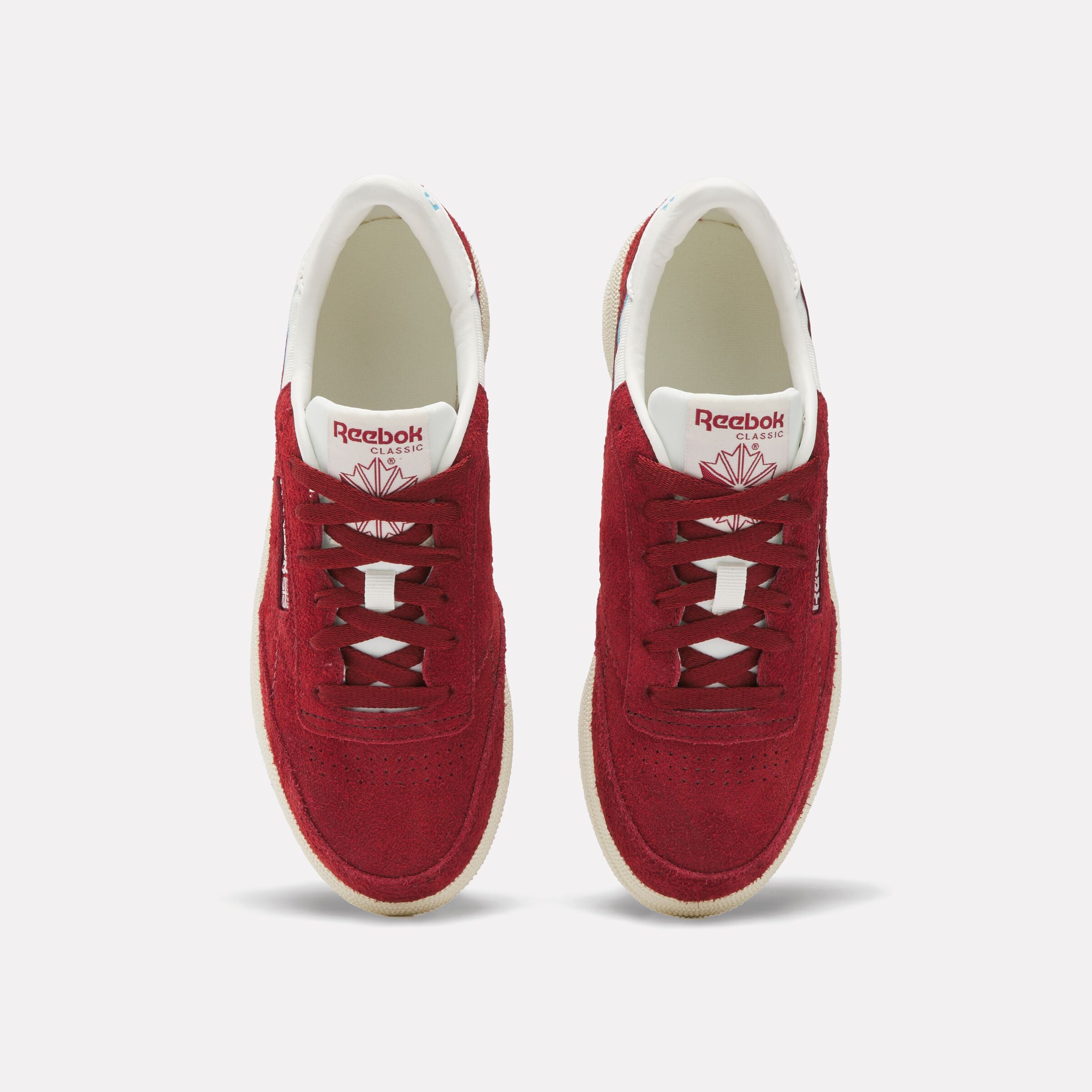 Reebok Women's Club C 85  In Retrored/Chalk/Futurecyan M